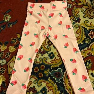 Strawberry leggings